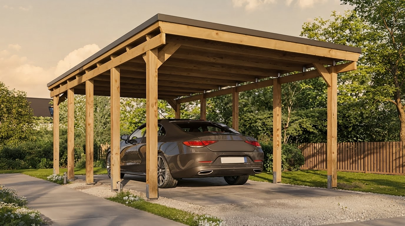 Comment choisir son carport bois : le guide complet