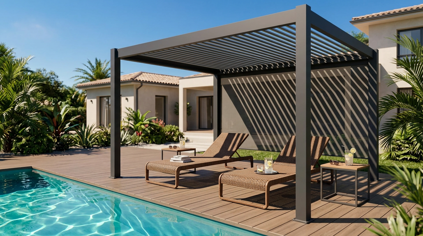 Pergola bioclimatique 4x3 : le guide d'achat pour bien choisir