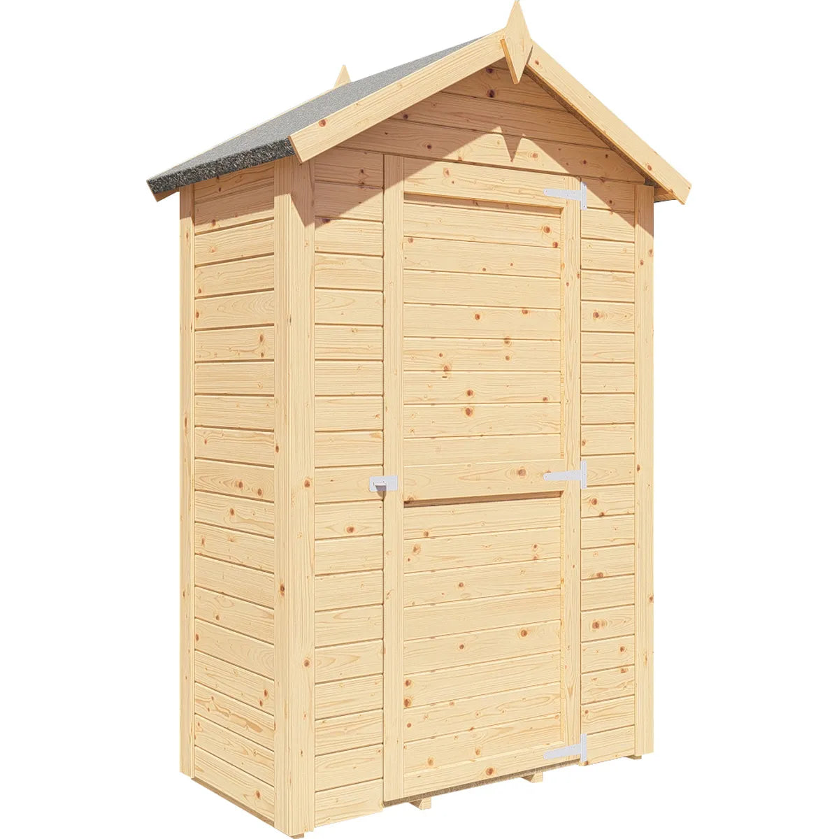 Armoire de jardin bois Belize, toit double pente