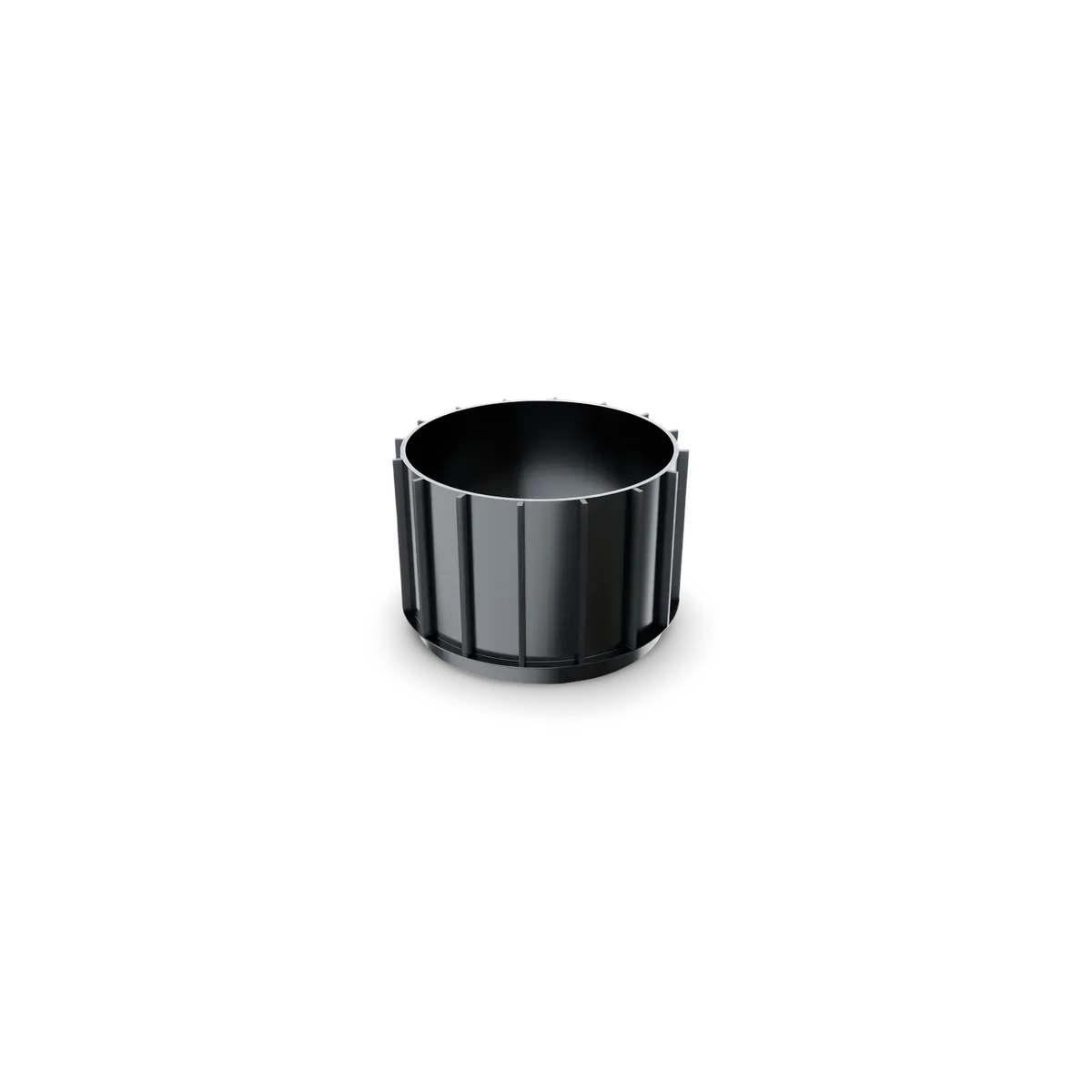 Rehausse Nivo pour plot réglable en polypropylène, hauteur extensible