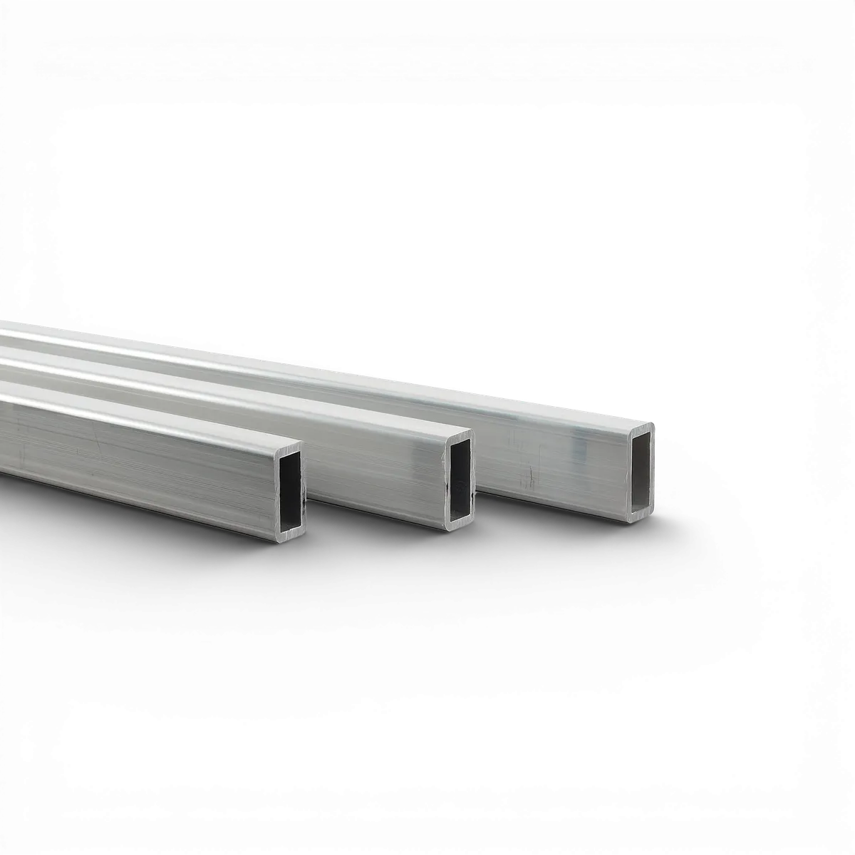Aluminiumprofil für ein Zaunsystem, modulare Struktur