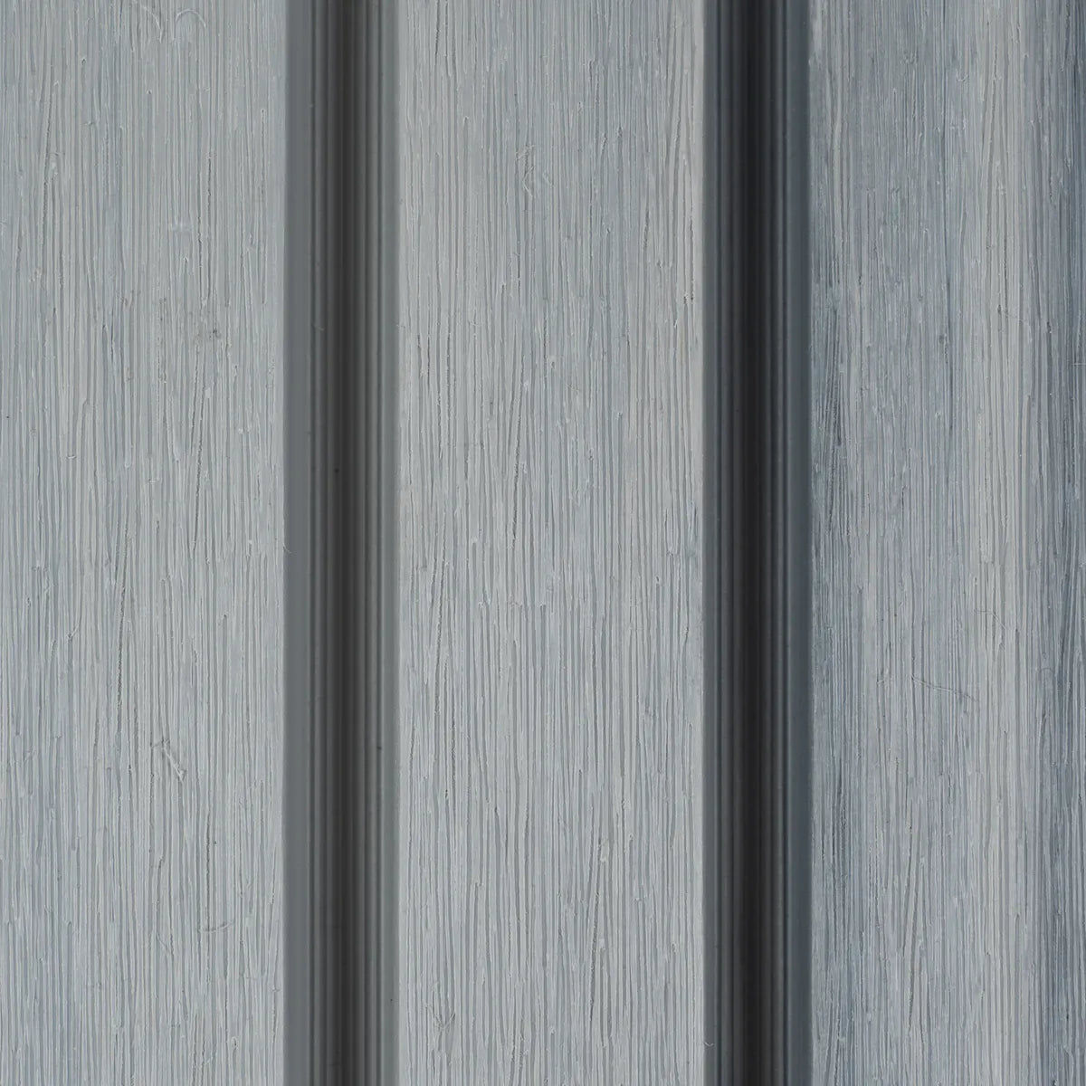WPC-Fassadenverkleidung Mezzo Farbe Earl Grey, detaillierte Textur und Oberfläche