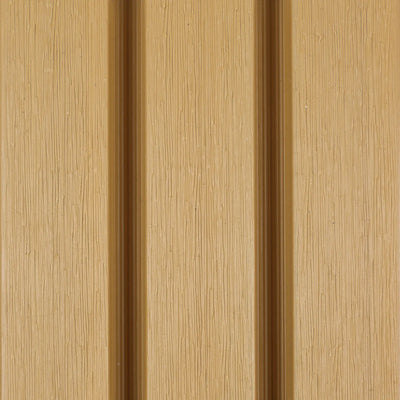 Composiet gevelbekleding Mezzo kleur Latte, getextureerde en moderne afwerking