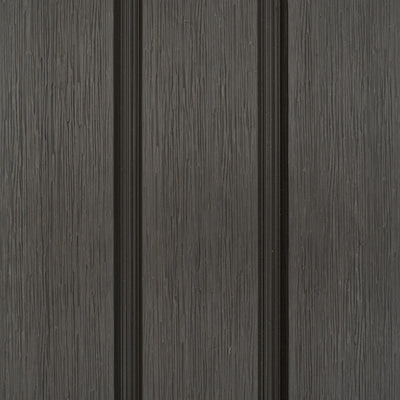 Lame de clôture composite Modern 1780 gris foncé, aspect texturé