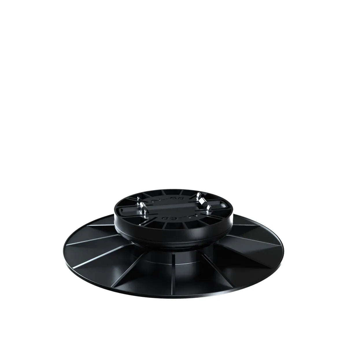 Verstellbarer Nivo-Stelzlager aus Polypropylen, Höhe 25–40 mm, für Terrasse und Platten