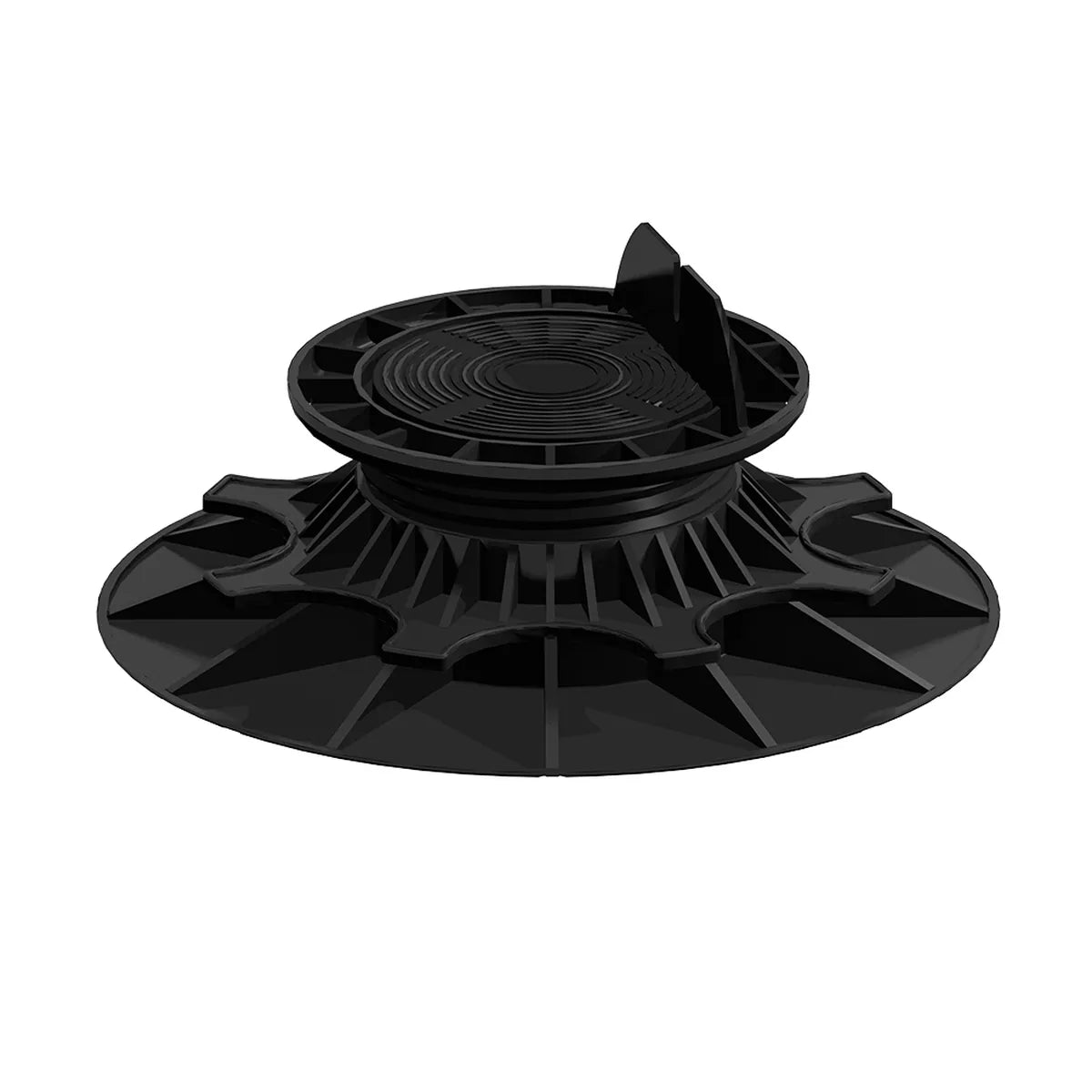 Höhenverstellbarer Nivo-Stelzlager aus Polypropylen für Terrasse, Höhe 40–60 mm