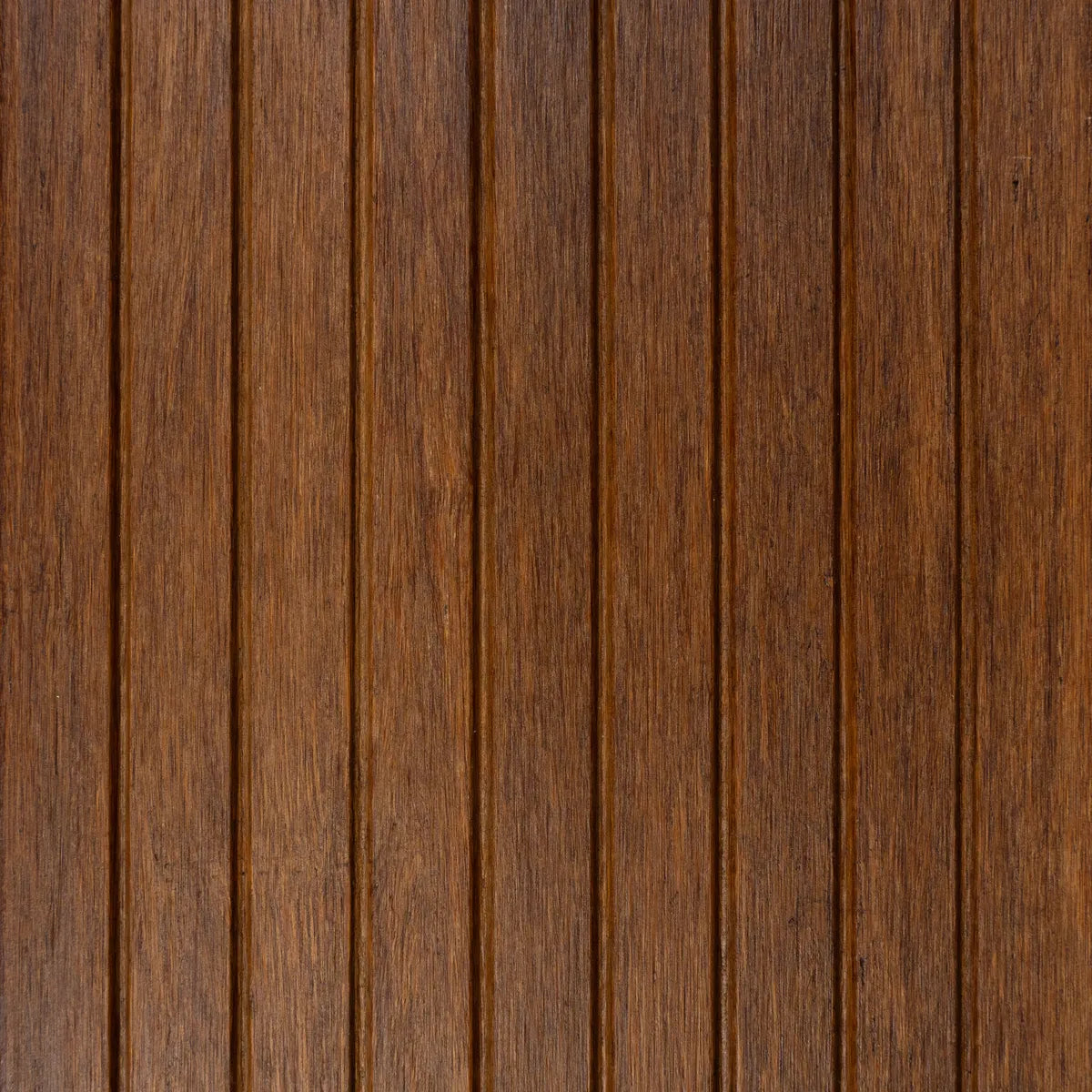 Terrassendiele aus thermisch behandeltem Bambus, Gamme Samba, braune Oberfläche