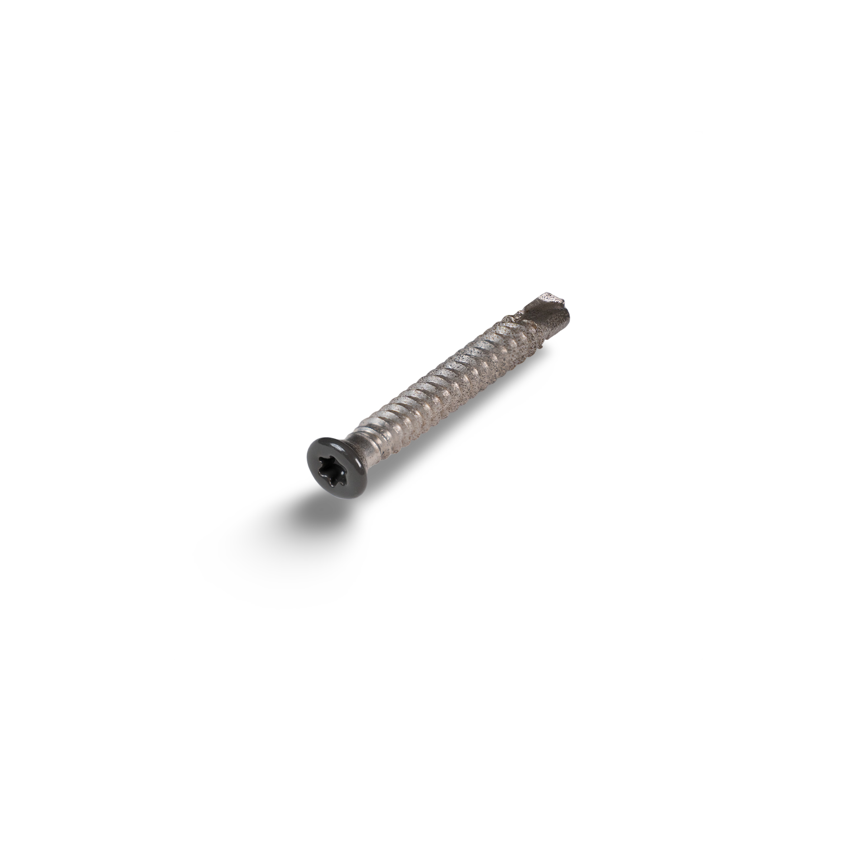Vis en inox pour lambourde en aluminium, 5x45 mm, gris foncé