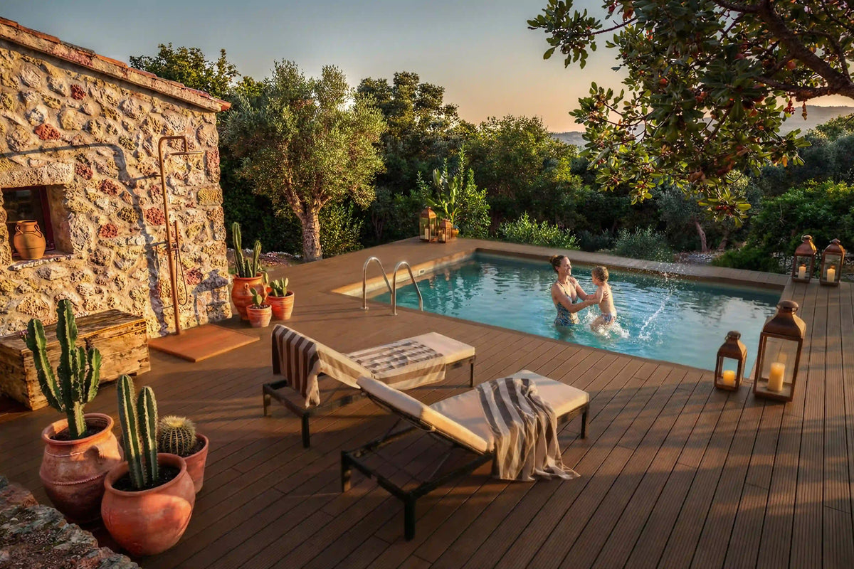 Terrasse bambou en kit