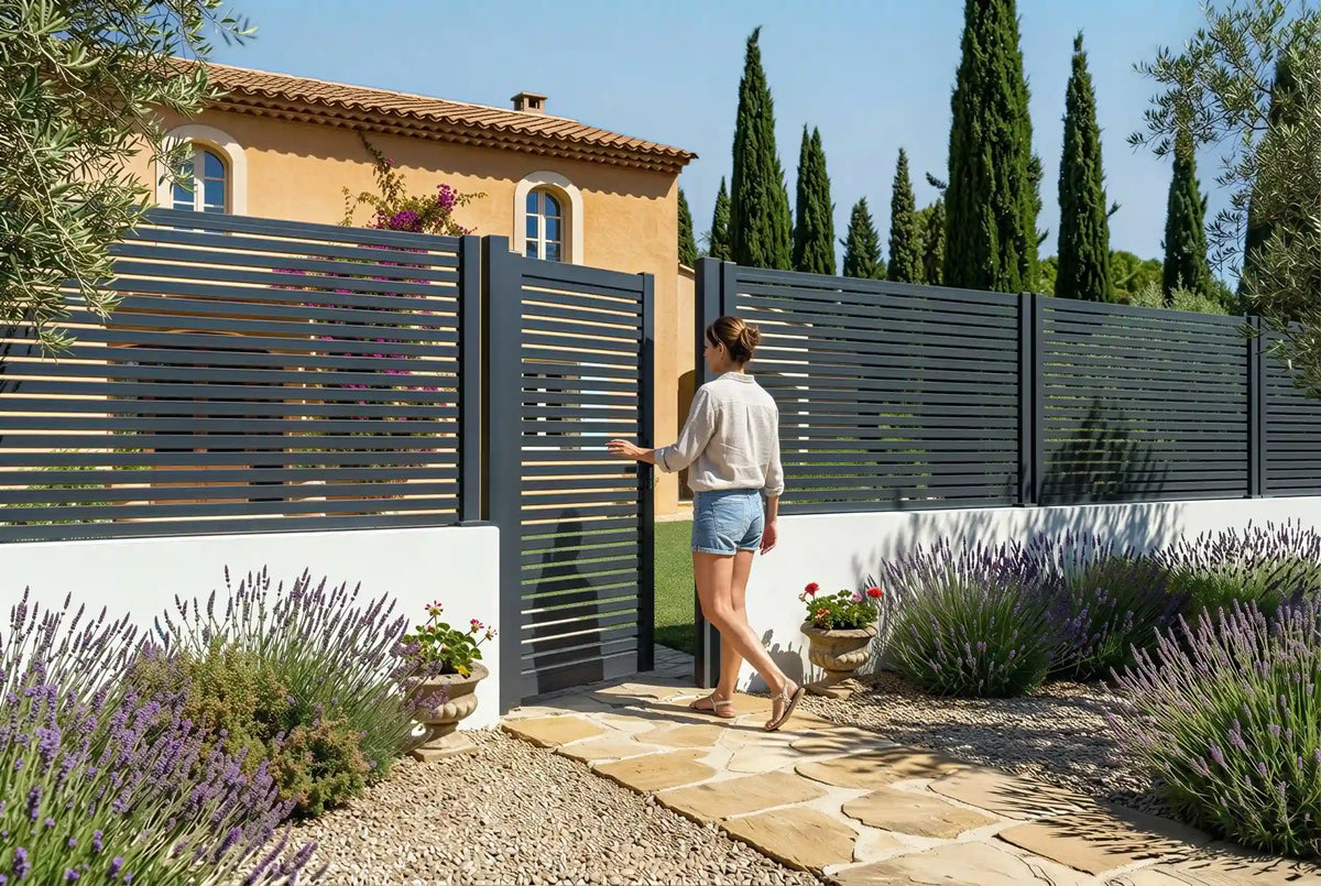 Portillon aluminium