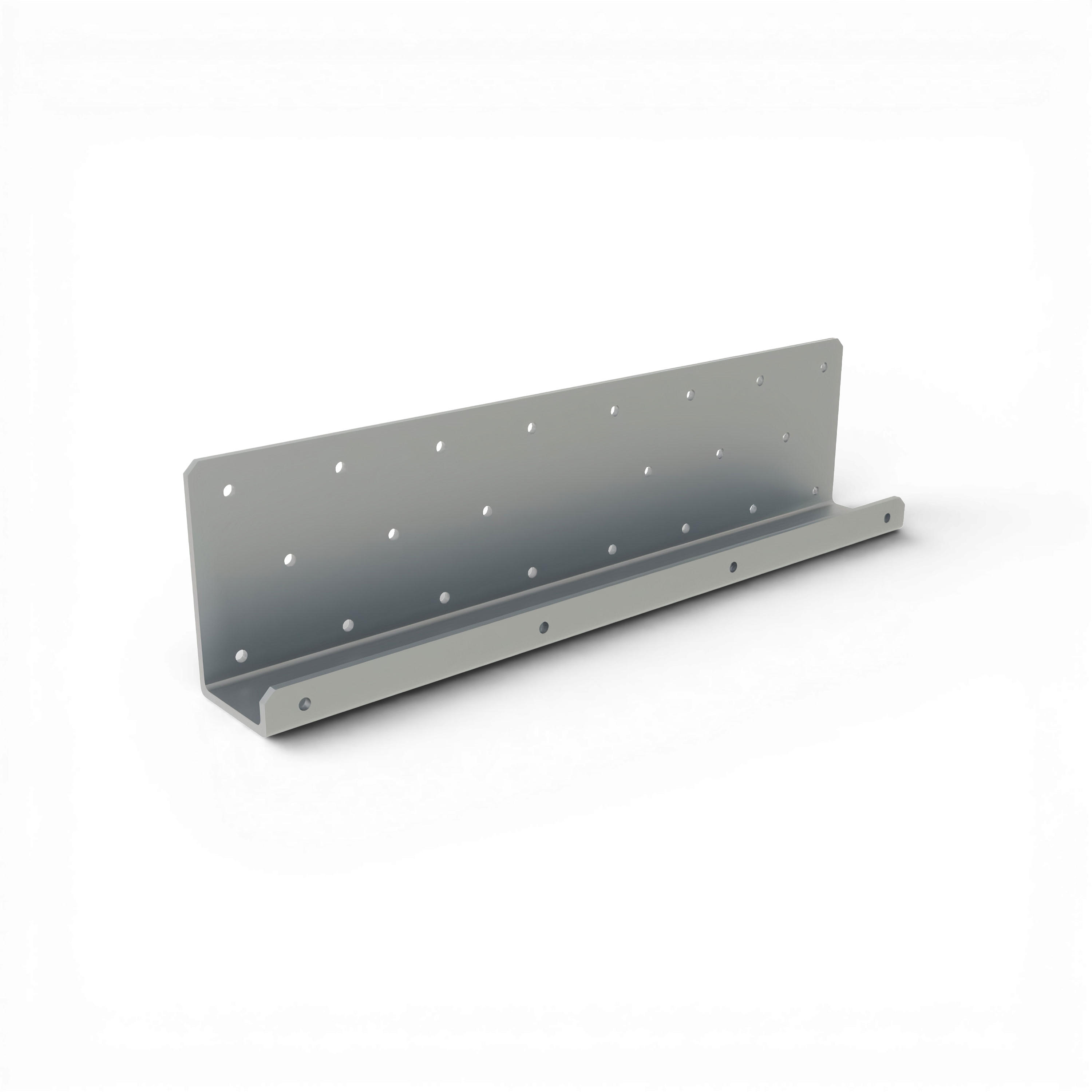 Connecteur limons métalliques pour structure bois, vue technique détournée