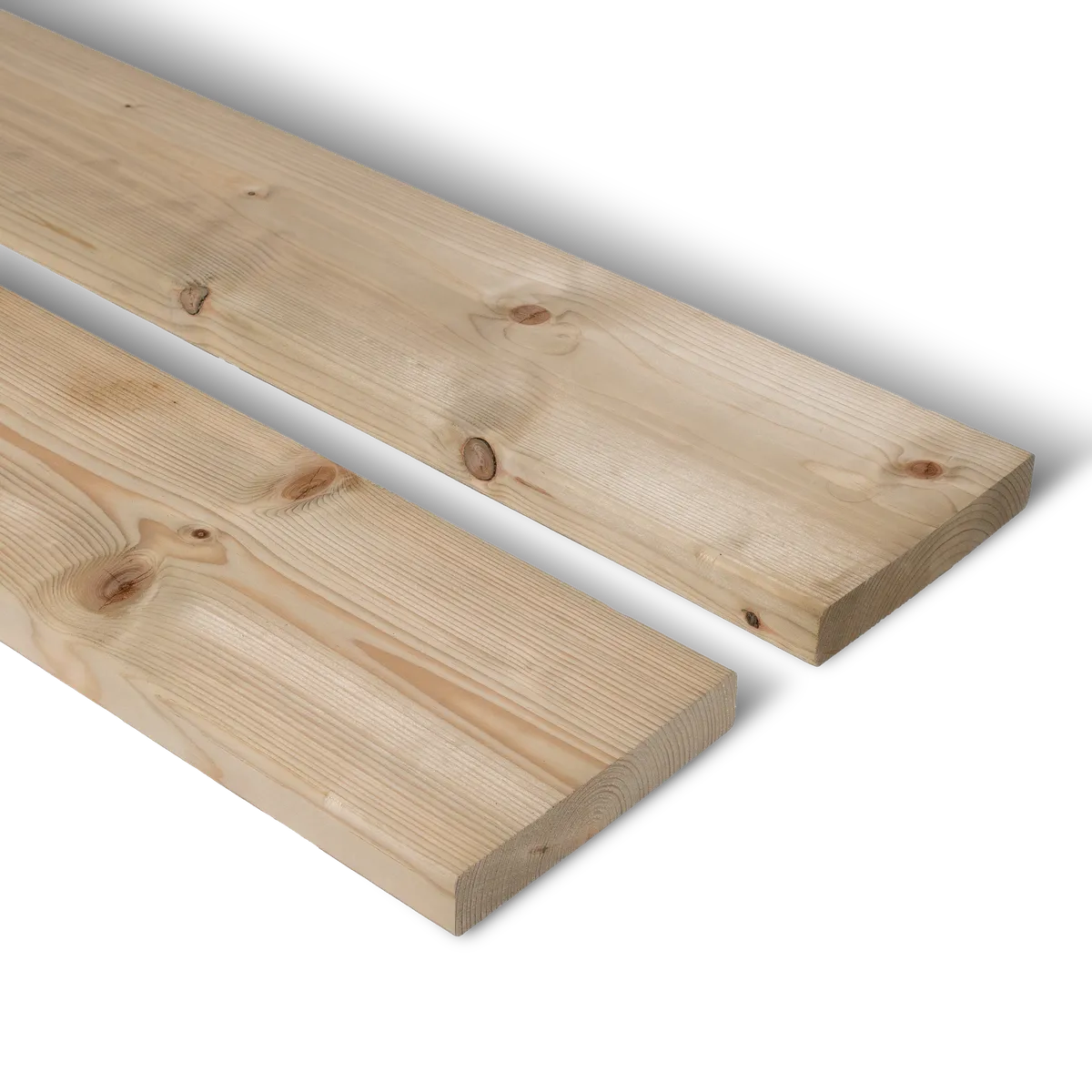 Holzstufen, 2 Stück, natürliche Oberfläche, für den Außenbereich