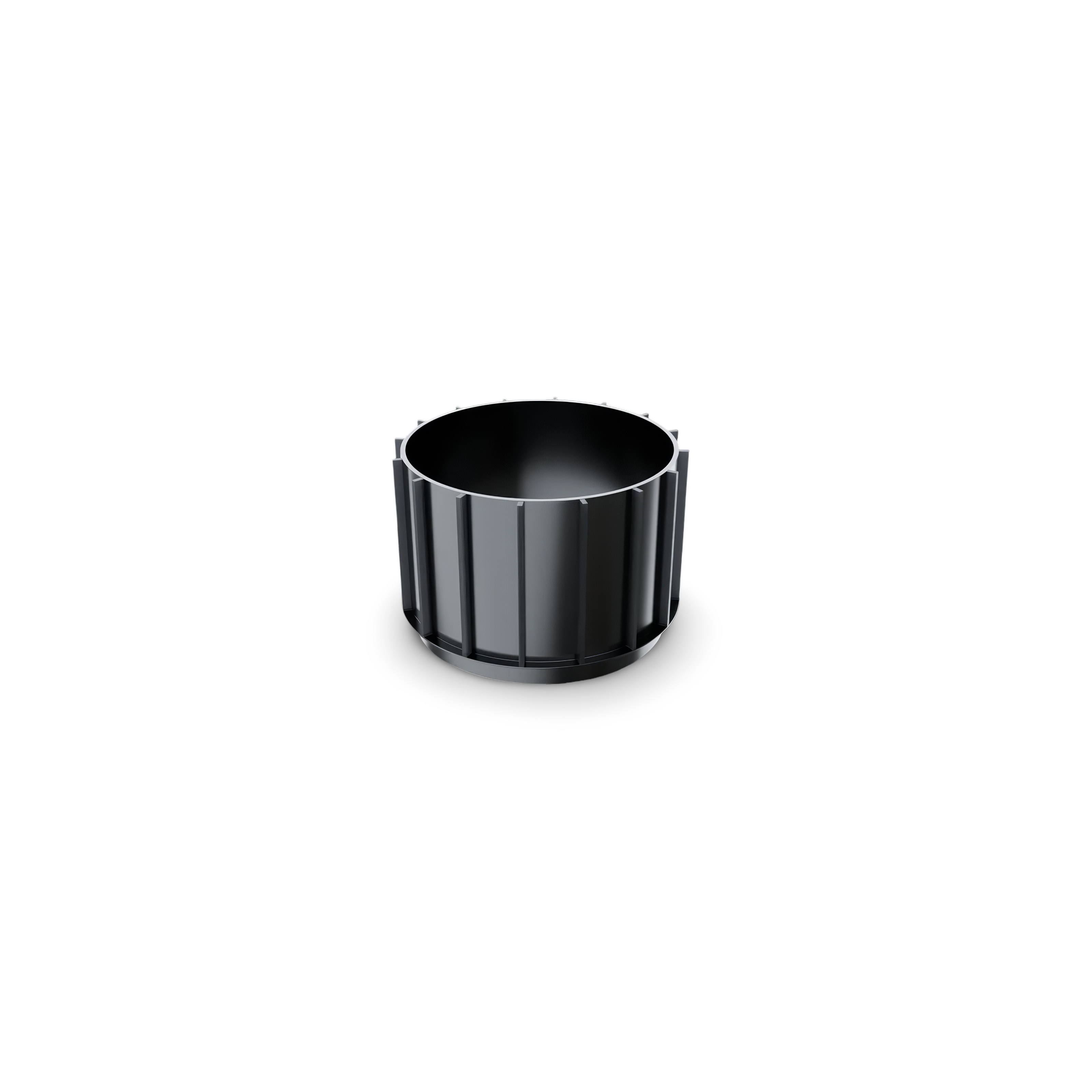 Rehausse Nivo pour plot réglable en polypropylène, hauteur extensible