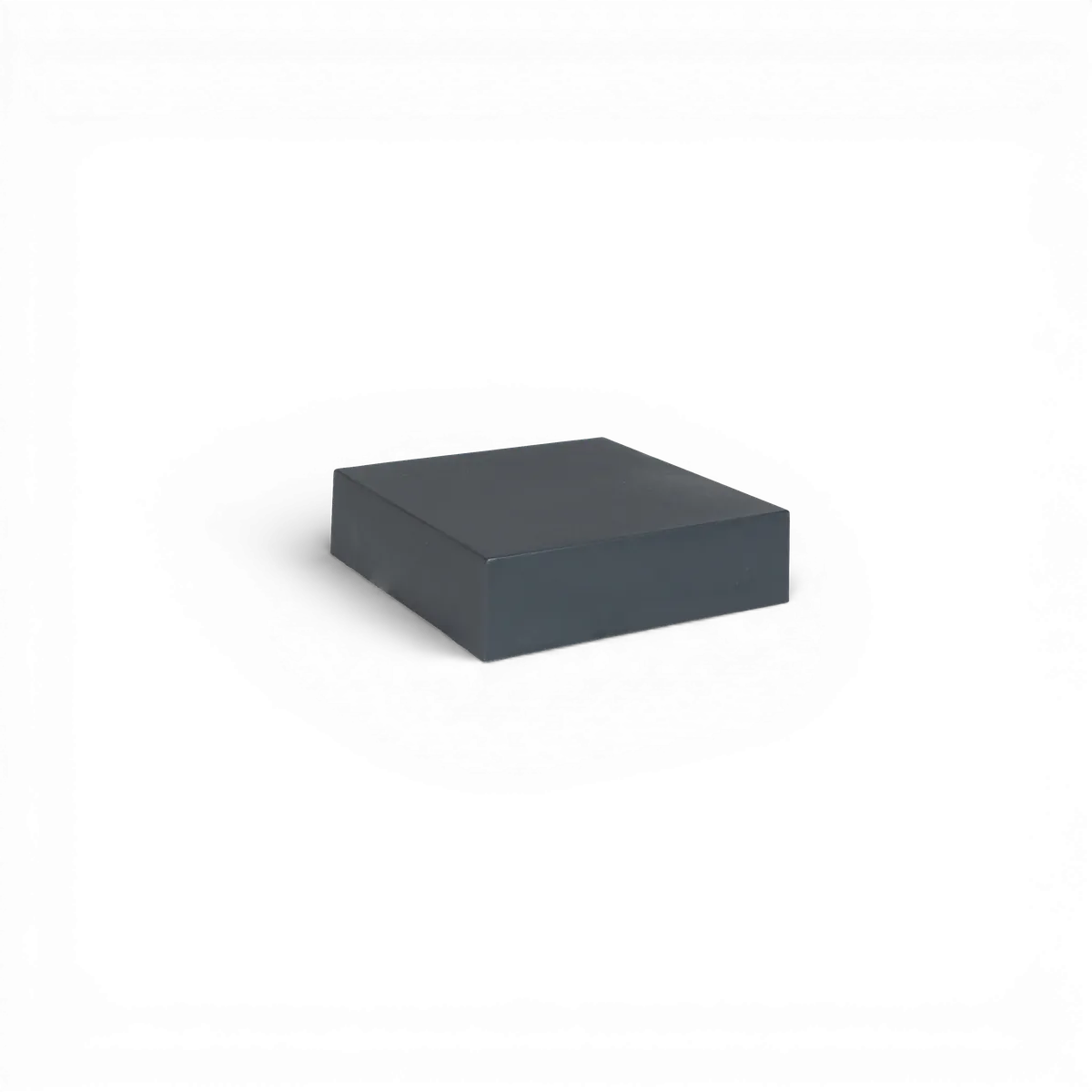 Sombrero de poste de aluminio 75x75 mm RAL 7016 para valla