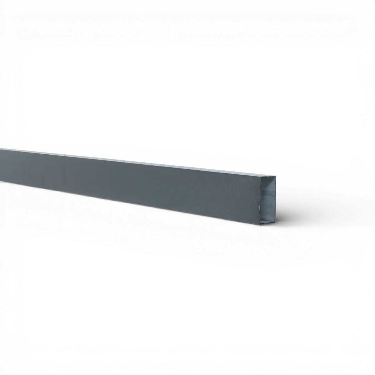 Lame de clôture aluminium RAL 7016, système modulaire élégant