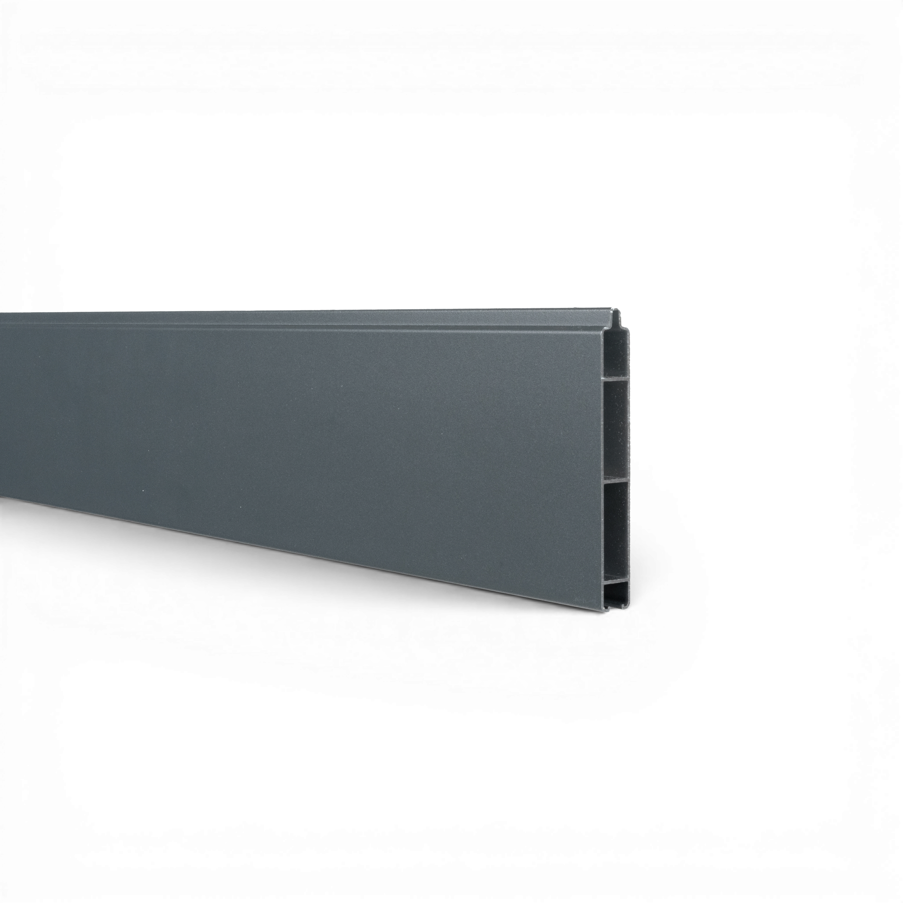 Lame aluminium modulaire RAL 7016 pour système de clôture