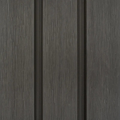 Lame de clôture composite Modern 1780 gris foncé, aspect texturé