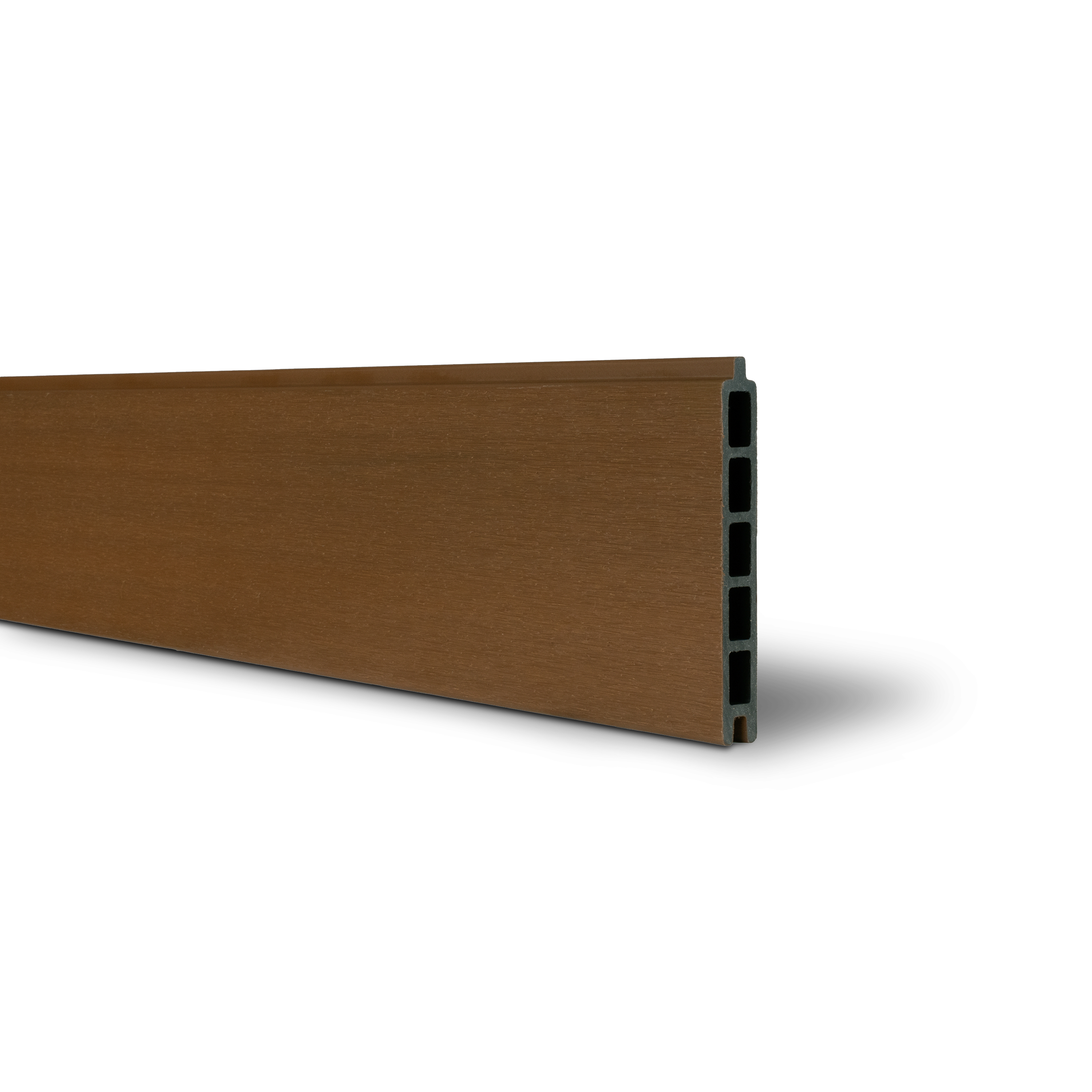 Lame de clôture composite Premium imitant le bois de teck